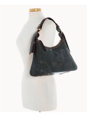 Dooney & Bourke Florentine Harrison Leather Hobo Shoulder Bag in Teal  NWT